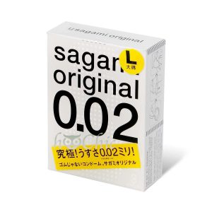 相模原創 0.02 大碼 (第二代) 58mm 3 片裝 PU 安全套